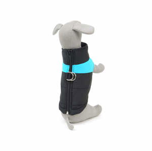 Vsepropejska Slim-rainy obleček pro psa na zip Barva: Černo-modrá, Délka zad (cm): 57, Obvod hrudníku: 73 - 78 cm