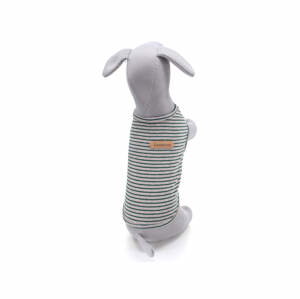 Vsepropejska Ebony pruhované tričko pro psa Barva: Béžová, Délka zad (cm): 26, Obvod hrudníku: 38 - 44 cm