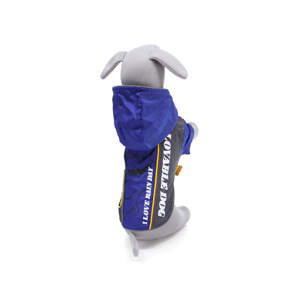 Vsepropejska Alba sportovní pláštěnka pro psa Barva: Modrá, Délka zad (cm): 20, Obvod hrudníku: 32 - 36 cm