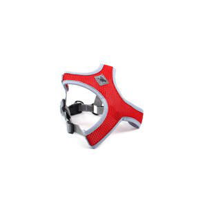 Vsepropejska Rigby prodyšné kšíry pro psa | 36 – 68 cm Barva: Červená, Obvod hrudníku: 36 - 42 cm