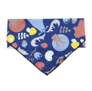 Vsepropejska Merry modrý šátek pro psa Obvod krku: 30 - 60 cm