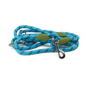 Vsepropejska Lasky přepínací vodítko pro psa | 270 cm Barva: Modrá, Délka vodítka: 270 cm