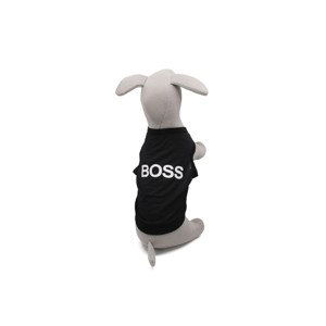 Vsepropejska Maxim letní tričko pro psa Barva: Černá, Délka zad (cm): 38, Obvod hrudníku: 54 - 59 cm