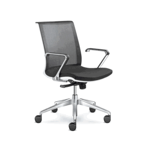 LD SEATING konferenční židle Lyra Net 213 F80-N6