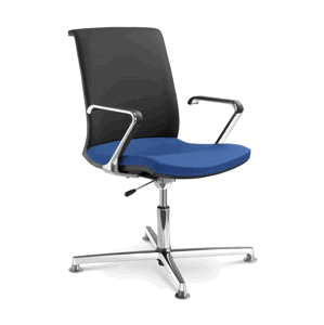 LD SEATING konferenční židle Lyra Net 204 F34-N6