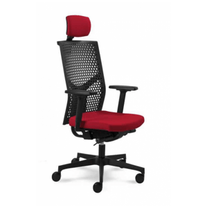 MAYER kancelářská židle Prime Zoom 2301 S perforovaný opěrák černý rám