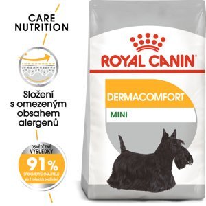Royal Canin Mini Dermacomfort - granule pro malé psy s problémy s kůží - 8kg
