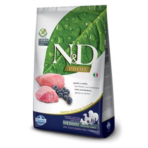 N&D dog PRIME ADULT MEDIUM/LARGE lamb/blueberry - 12kg