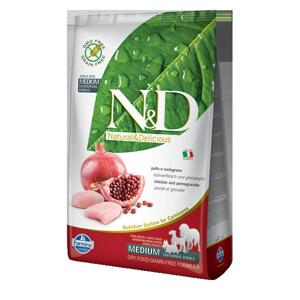 N&D dog GF ADULT MEDIUM CHICKEN/POMEGRANATE - 2,5kg