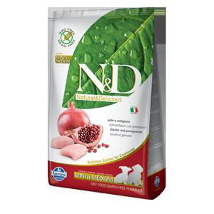 N&D dog GF PUPPY MINI CHICKEN/POMEGRANATE - 800g