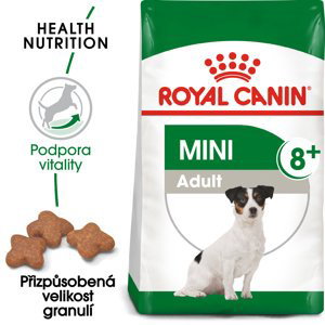 Royal Canin Mini Adult 8+ - granule pro stárnoucí malé psy - 800g