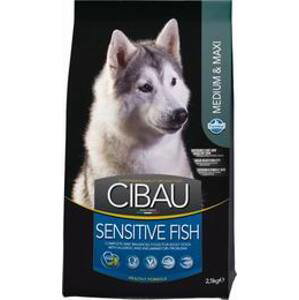 CIBAU SENSITIVE FISH/rice MEDIUM/MAXI - 2,5kg