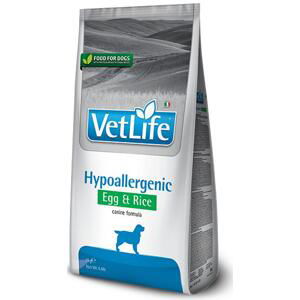 VET LIFE dog HYPO EGG & RICE natural - 12kg