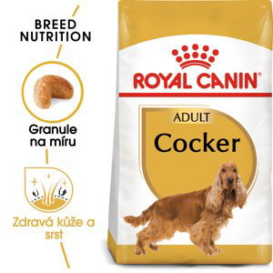 Royal Canin Cocker Adult - granule pro dospělého kokršpaněla - 3kg