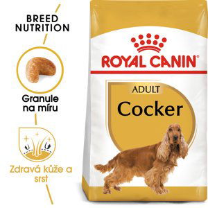 Royal Canin Cocker Adult - granule pro dospělého kokršpaněla - 3kg