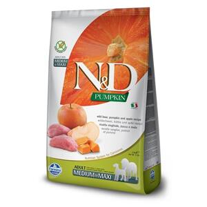 N&D dog GF PUMPKIN ADULT M/L boar/apple - 2,5kg