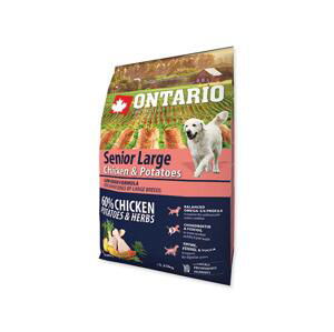 ONTARIO dog SENIOR LARGE chicken - 2.25kg