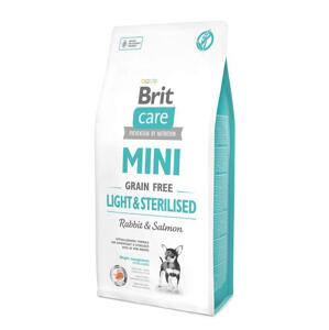 BRIT Care dog MINI GF LIGHT/sterilised - 400g