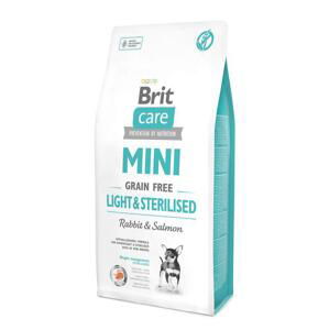 BRIT Care dog MINI GF LIGHT/sterilised - 7kg