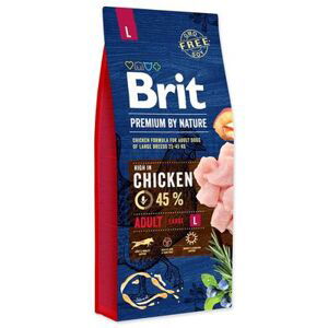 BRIT dog Premium by Nature ADULT L - 8kg