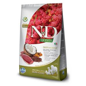 N&D dog GF QUINOA skin/coat DUCK/COCONUT - 800g