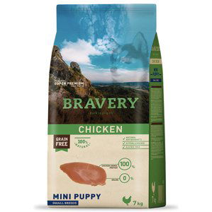 Bravery dog PUPPY mini CHICKEN - 2kg