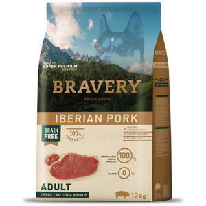 Bravery dog ADULT large/medium IBERIAN PORK - 4kg