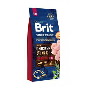 BRIT dog Premium By Nature SENIOR L+XL - 15kg