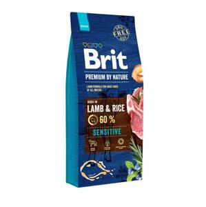 BRIT dog Premium By Nature SENSITIVE LAMB & RICE - 15kg