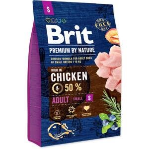BRIT dog Premium By Nature ADULT S - 3kg