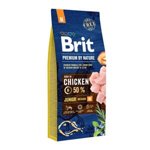 BRIT dog Premium by Nature JUNIOR M - 15kg