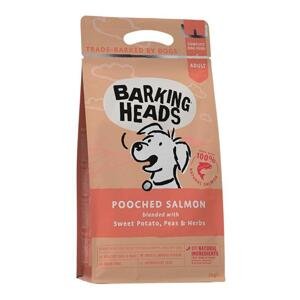 Barking Heads POOCHED salmon - 18kg + mikroplyšová zelená deka