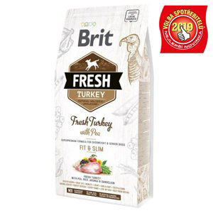 BRIT FRESH ADULT FIT and SLIM turkey/pea - 2,5kg