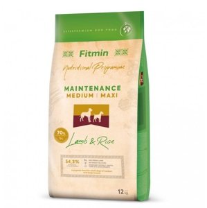 Fitmin MEDIUM/MAXI  LAMB/rice - 12kg