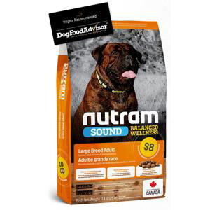 NUTRAM dog   S8 -  ADULT  LARGE  - 11,4kg