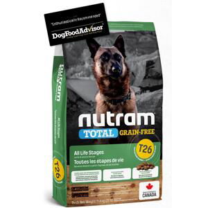 NUTRAM dog T26 - TOTAL GF  LAMB/lentils  - 2kg