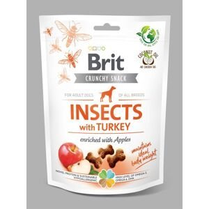 Brit Care Crunchy Cracker. Insects with Turkey and Apples - 200g