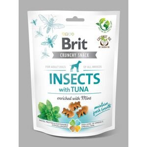 Brit Care Crunchy Cracker. Insects with Tuna enriched with Mint - 200g