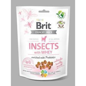 Brit Care Dog Crunchy Cracker. Insects with Whey enriched with Probiotics for Puppies. - 200g