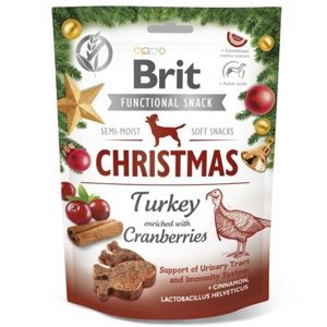 BRIT  paml. CHRISTMAS pro psy TURKEY/cranberries 150g - 150g