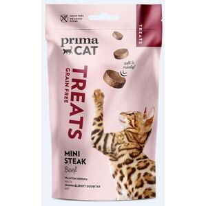 PrimaCAT treats Mini Steak Beef - 10x50g