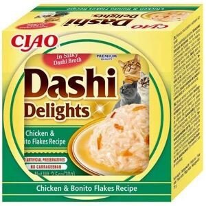 CIAO DASHI Delights 70g - kuře s vločkami z tuňáka