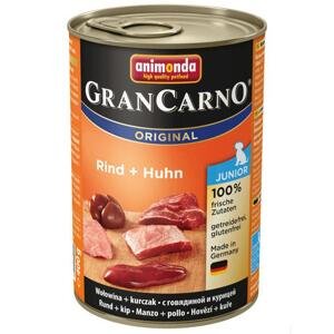 ANIMONDA dog konzerva Gran Carno Junior hovězí/kuřecí - 400g
