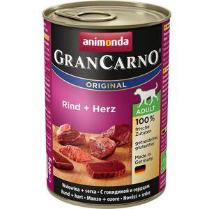 ANIMONDA dog konzerva Gran Carno hovězí/srdce - 400g