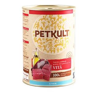 Petkult dog konz.  JUNIOR - kuřecí 800g