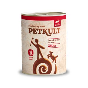 Petkult dog konz. ADULT 800g - Hovězí - 10ks