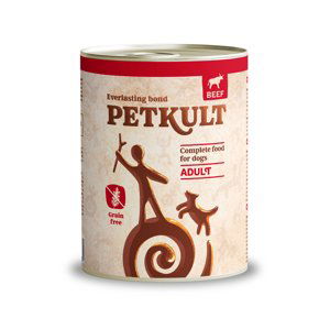 Petkult dog konz. ADULT 800g - Hovězí - 2ks