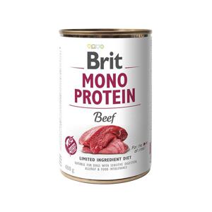 BRIT  konzerva  MONO PROTEIN 400g - HOVĚZÍ S RÝŽÍ