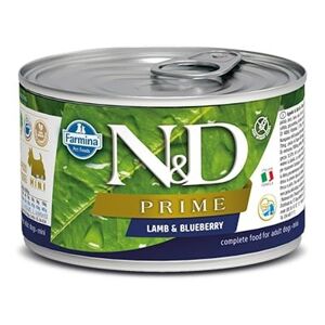 N&D dog PRIME konz. ADULT MINI lamb/blueberry - 140g