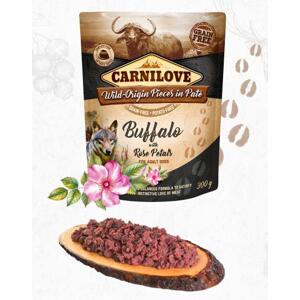 CARNILOVE dog kapsa PATÉ BUFFALO/rose petals - 300g